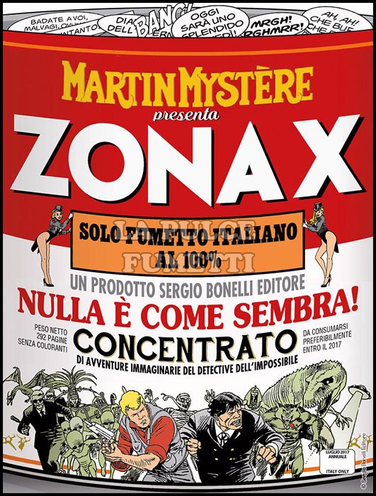 MARTIN MYSTERE MAXI #     8: ZONA X - NULLA È COME SEMBRA!